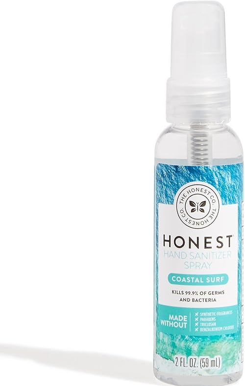 The Honest Company Plant-Based Hand Sanitizer Spray.