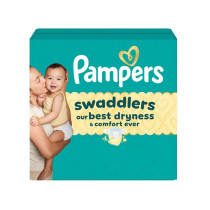 Pampers Baby Diapers - Swaddlers - Size 4, 150 Count, Ultra Absorbent Disposable Infant Diaper