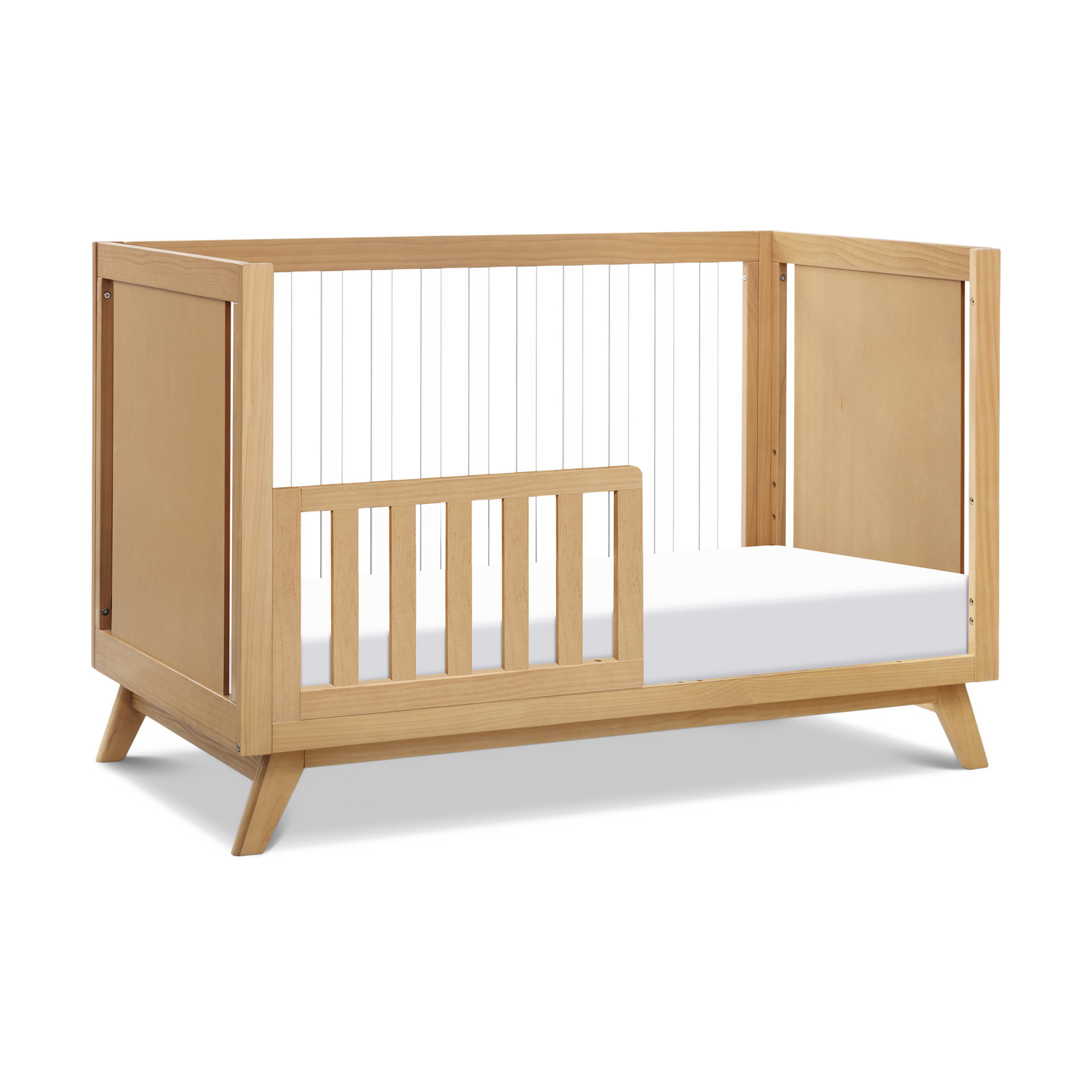 daVinci Acrylic Otto 3in1 Convertible Crib Honey/Acrylic Babylist