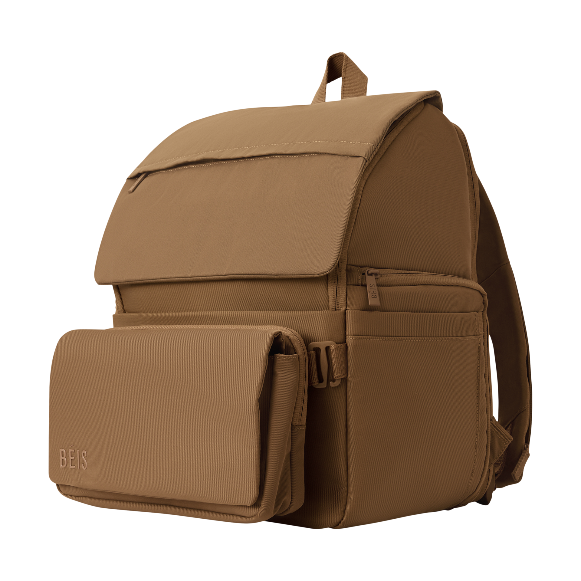 BEIS Travel The Ultimate Diaper Backpack - Camel.