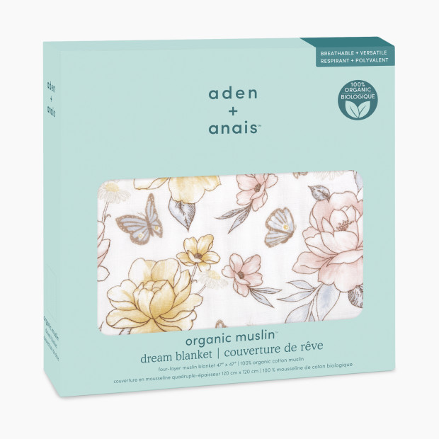 Aden + Anais Organic Muslin Dream Blanket - Earthly.