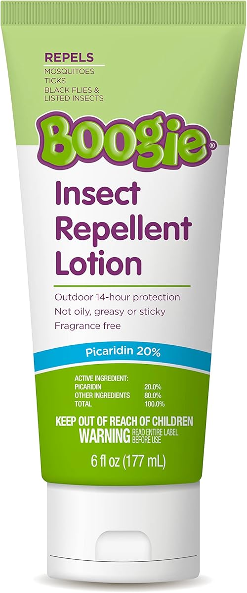Boogie Insect Repellent Lotion, 20% Picaridin.