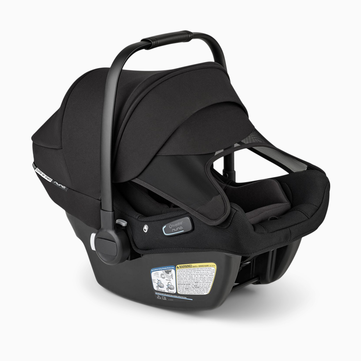 Bugaboo Turtle Air Shield by Nuna Car Seat + Recline Base.