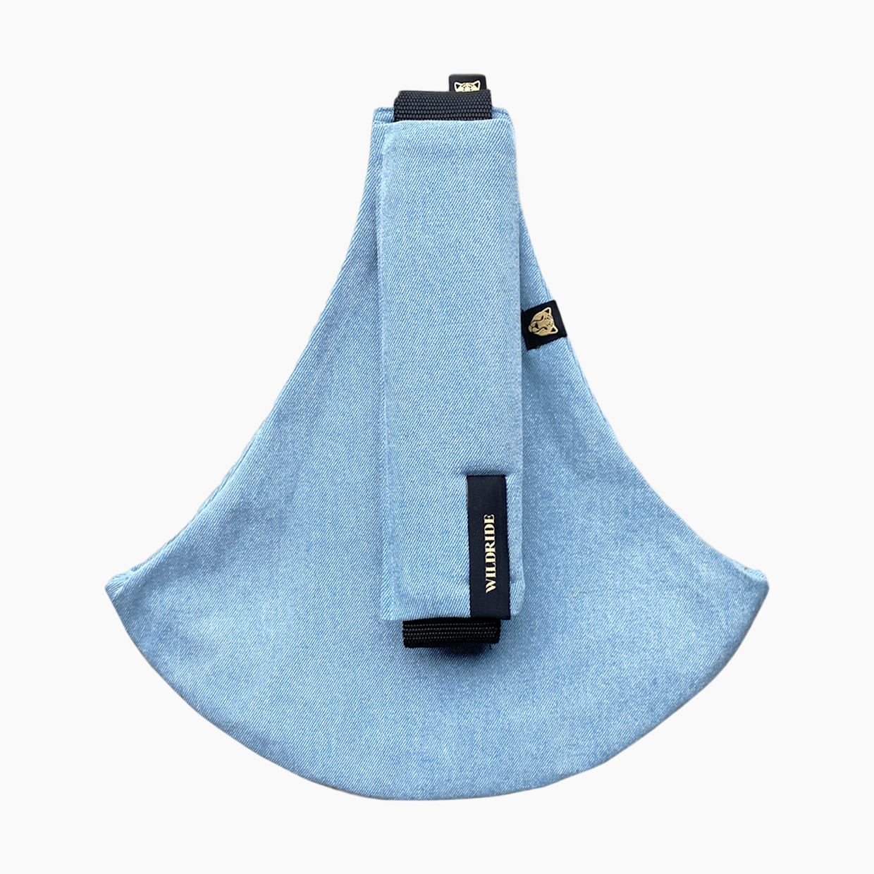 Wildride Toddler Carrier - Light Denim Wash.