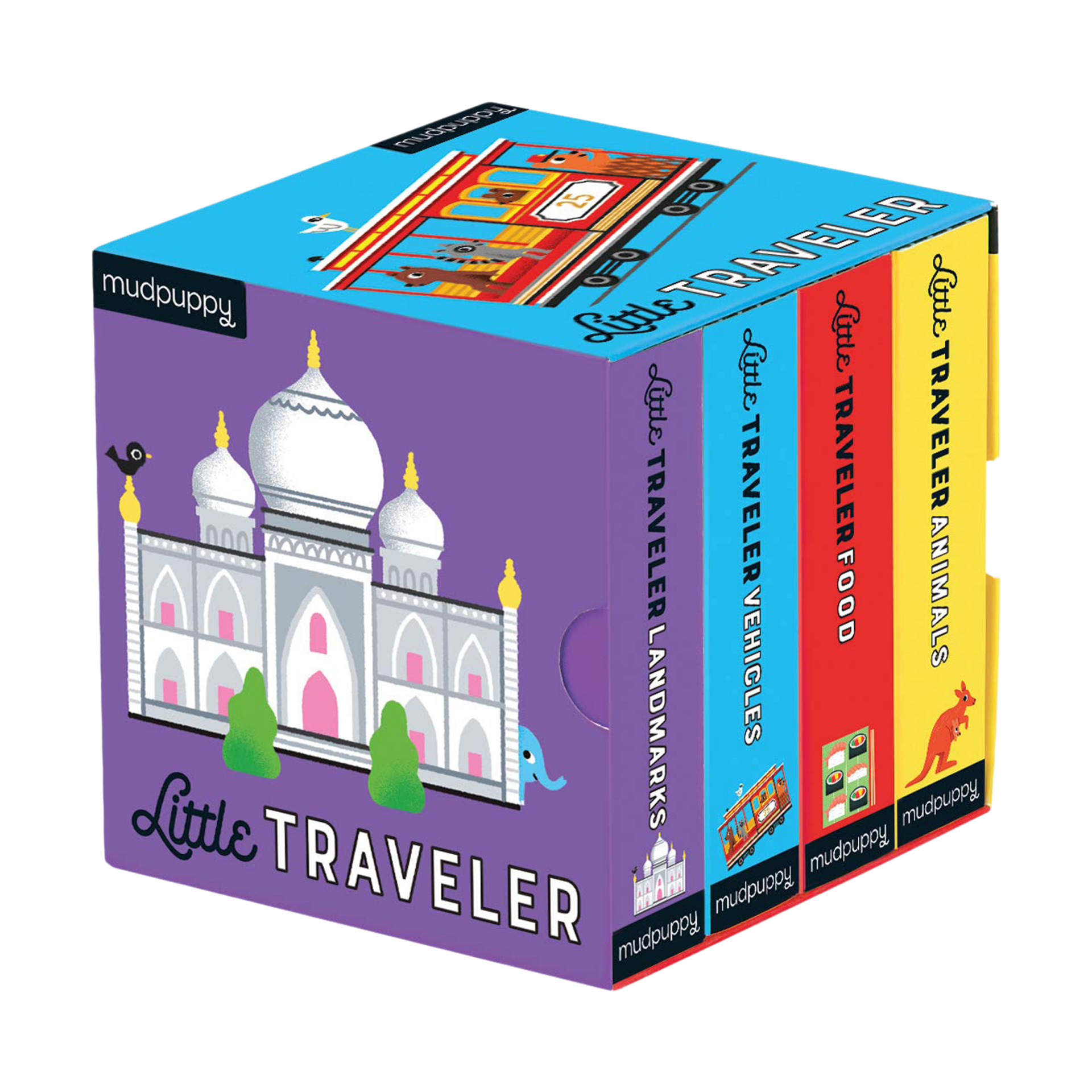 Chronicle Books Little Traveler Board Book Set.