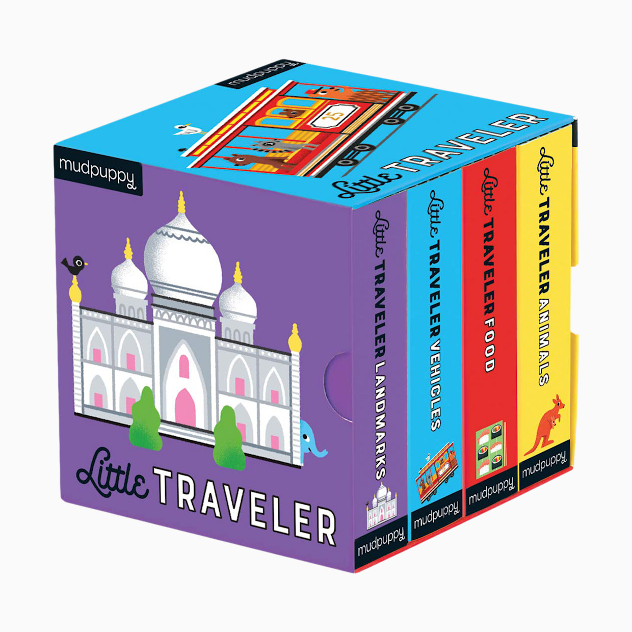 Chronicle Books Little Traveler Board Book Set.