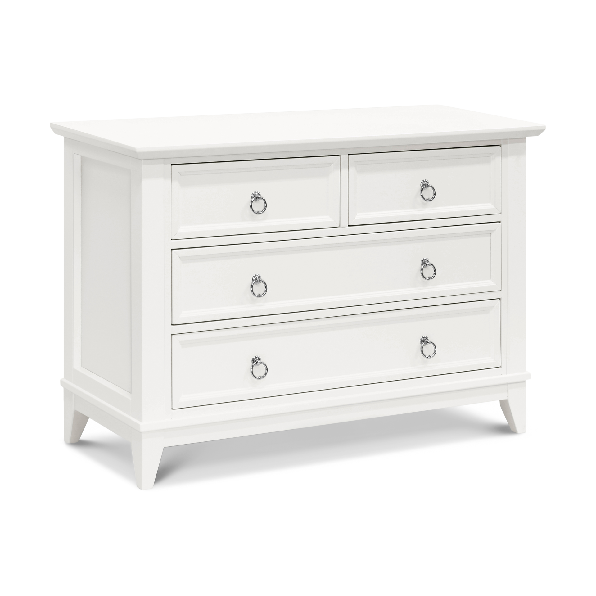 Namesake Emma Regency 4-Drawer Dresser - Warm White.