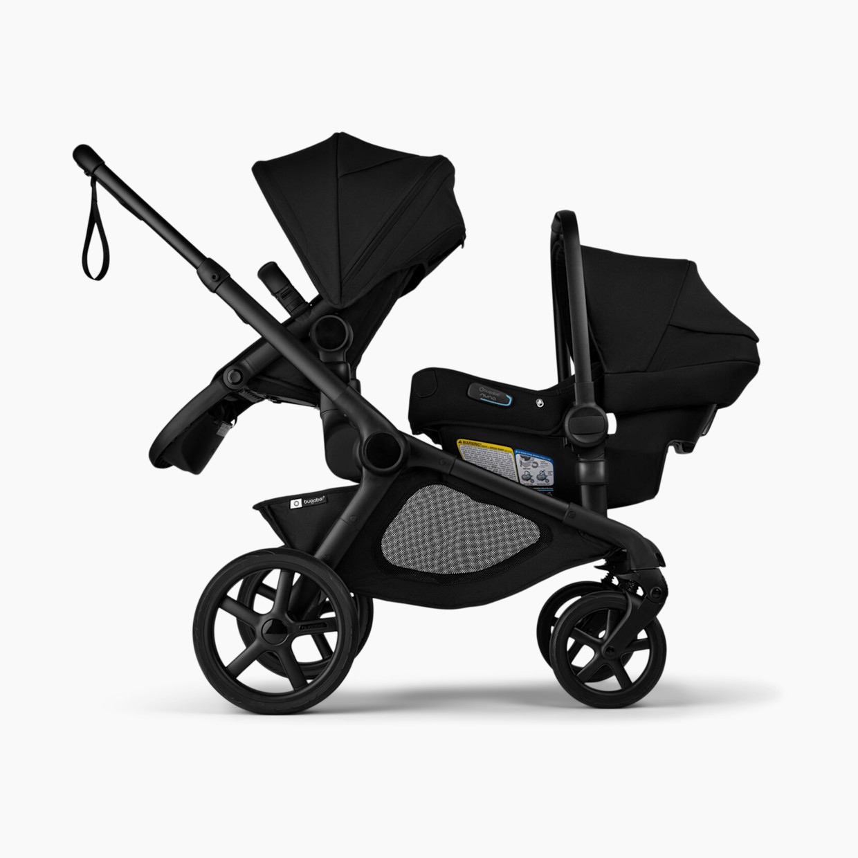 Bugaboo Kangaroo Sibling Seat - Midnight Black.