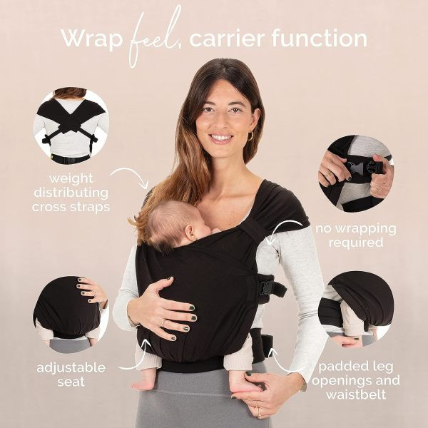 Boba Bliss Baby Carrier - Black.