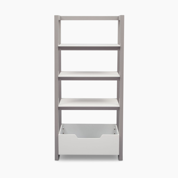 Delta Children Gateway Ladder Shelf - Bianca White/Grey.