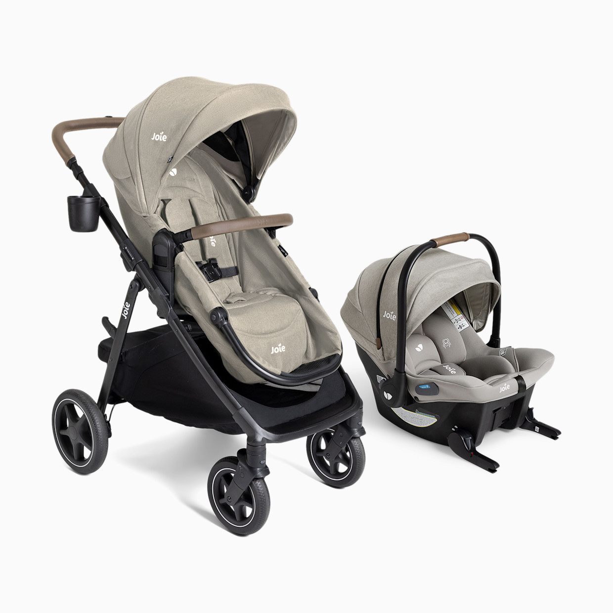 Joie Ginger LX And Mint Latch Travel System - Dove.