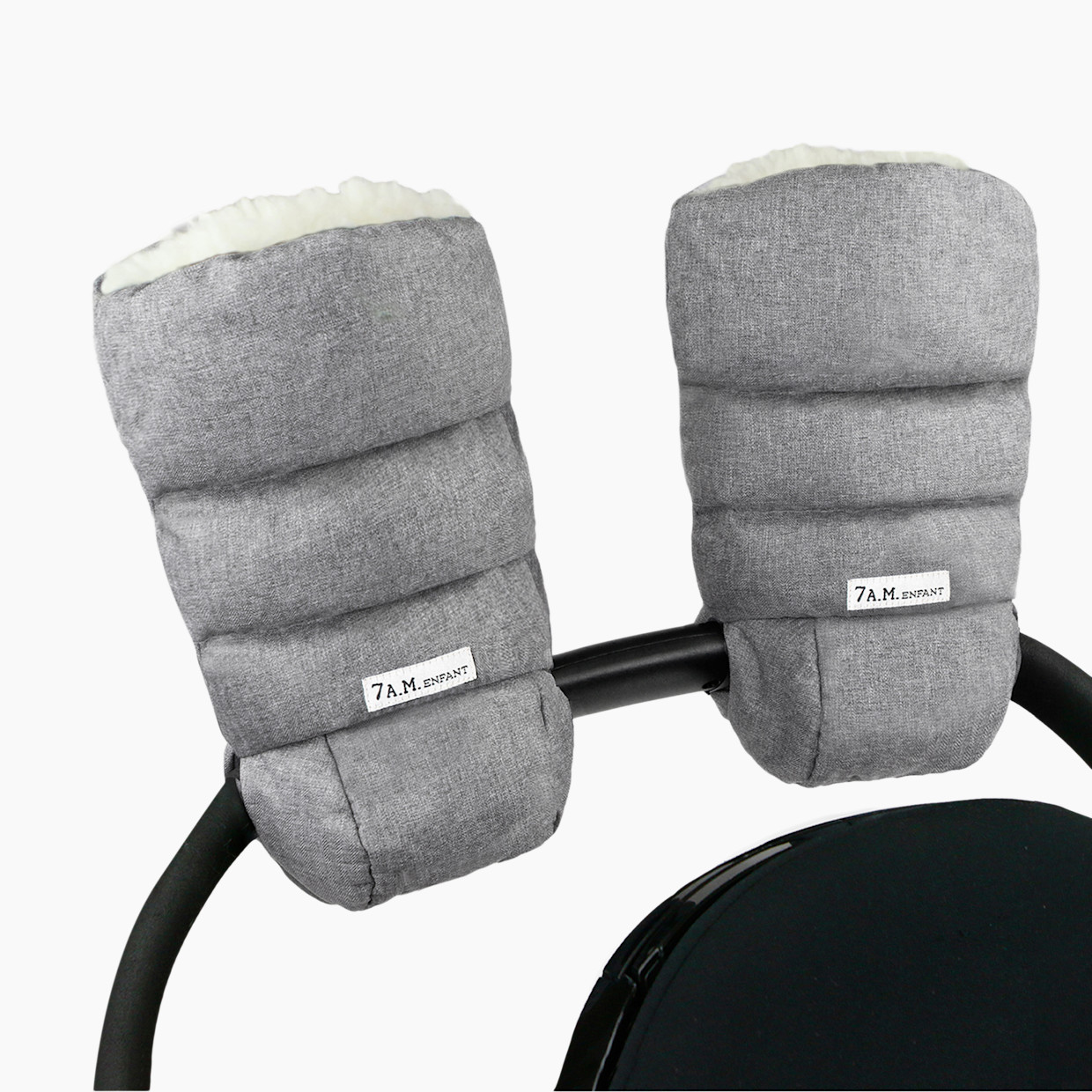 7AM Enfant Warmmuffs - Heather Grey Cloud.