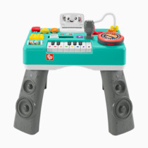 Fisher-Price Baby & Toddler Toy Laugh & Learn DJ Table, Educational Musical Activity Center for Developmental Play Infants Ages 6+ Months