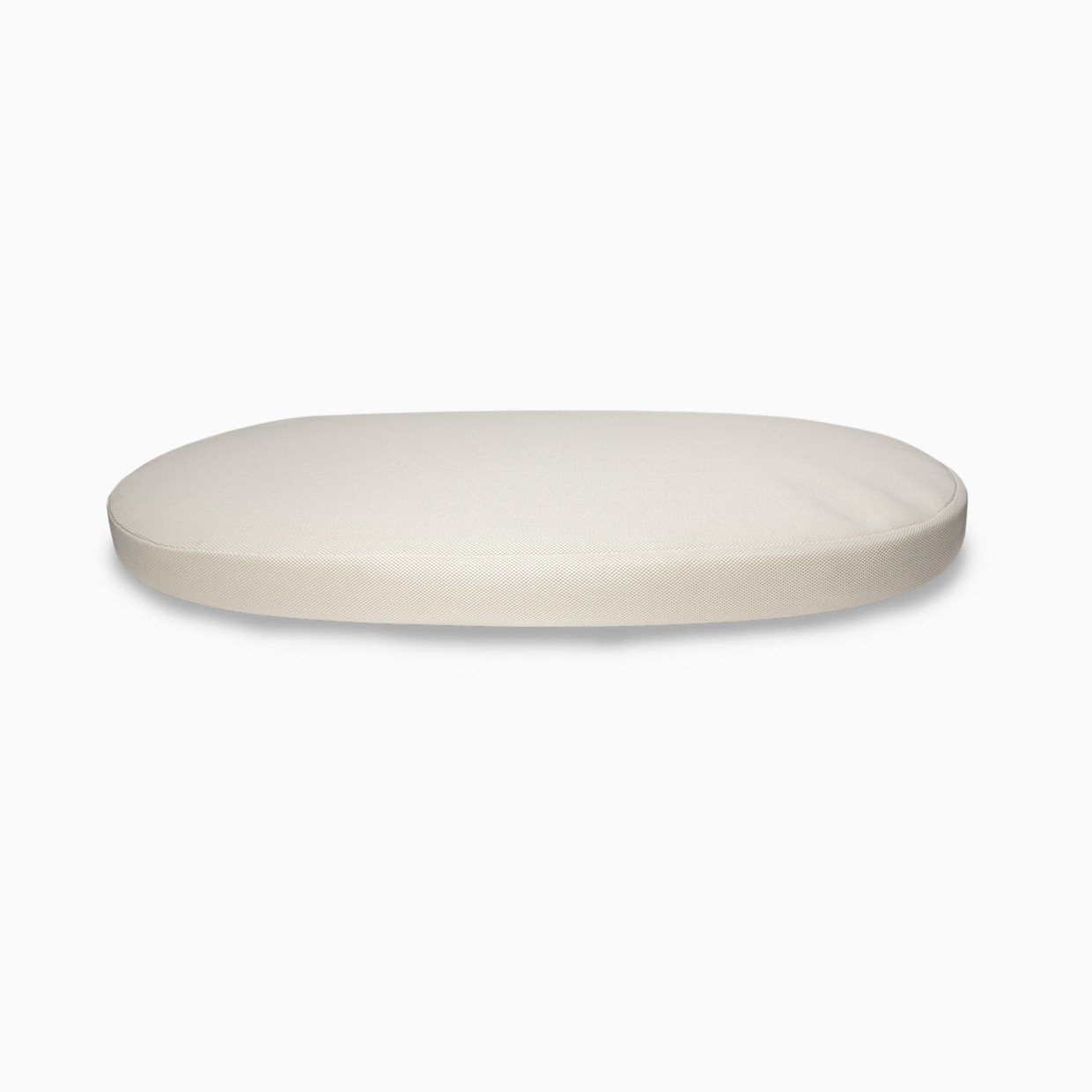Naturepedic Organic Breathable Oval Crib Mattress and Cover (For Stokke Sleepi Bed) - Natural, V2: 27" X 47" X 3".