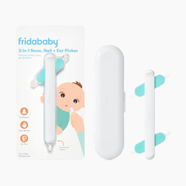 FridaBaby Electric NoseFrida | Aspirador nasal recargable por USB con  diferentes niveles de succión por Frida Baby