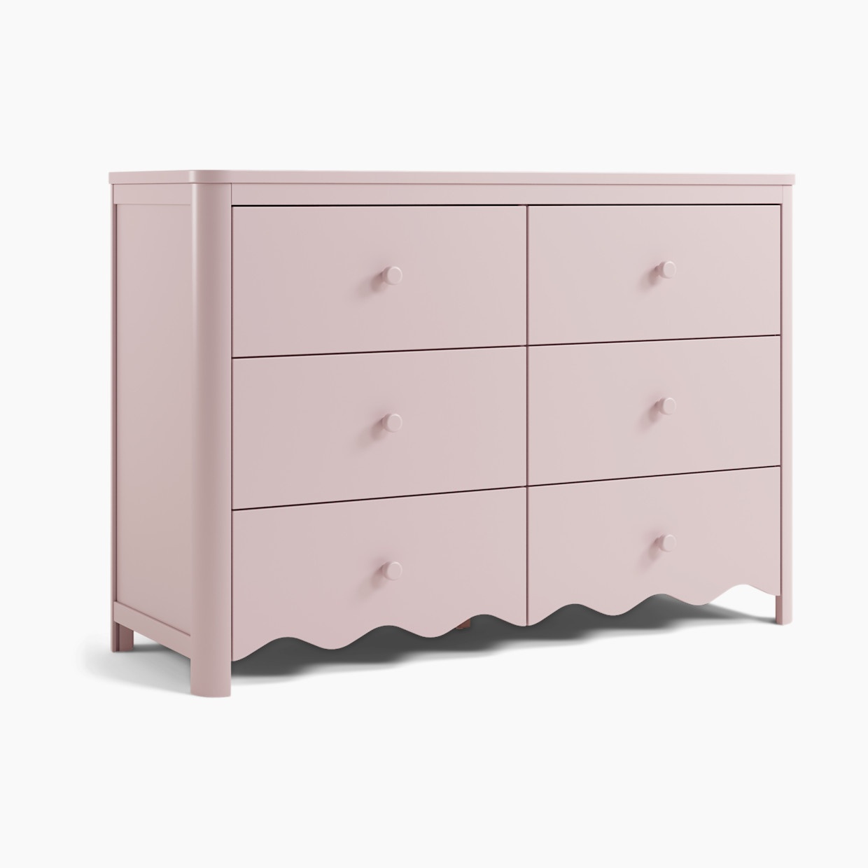 Storkcraft Casablanca 6 Drawer Dresser - Blush.