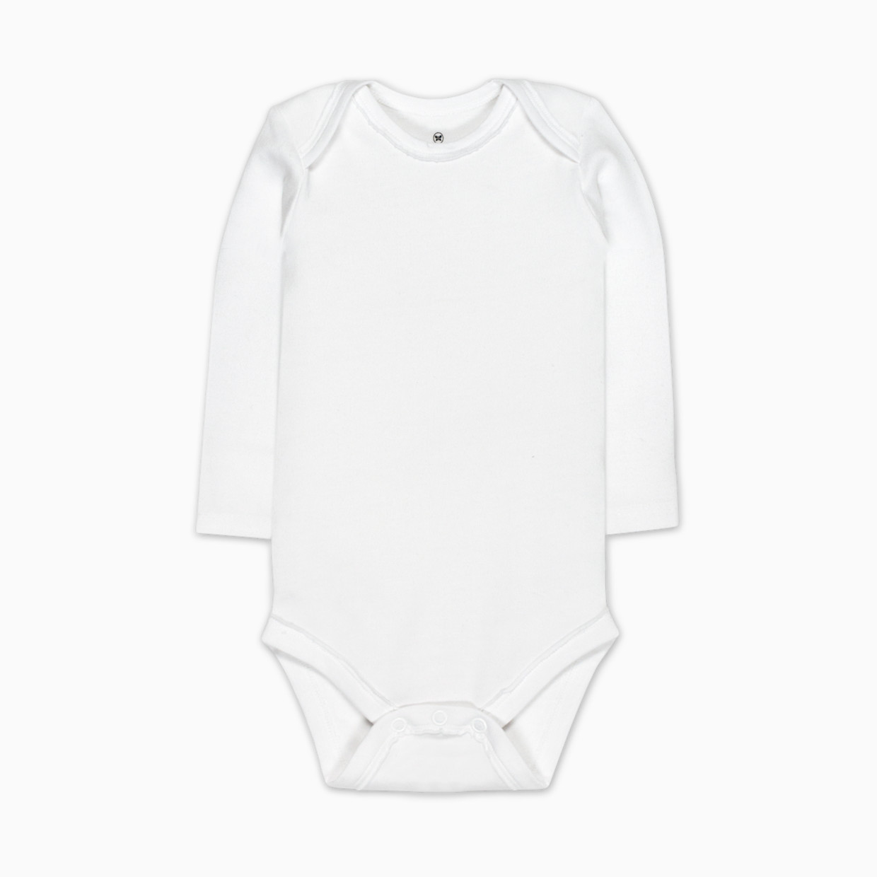 Honest Baby Clothing 5-Pack Organic Cotton Long Sleeve Bodysuit - Gray Ombre, 0-3 M.