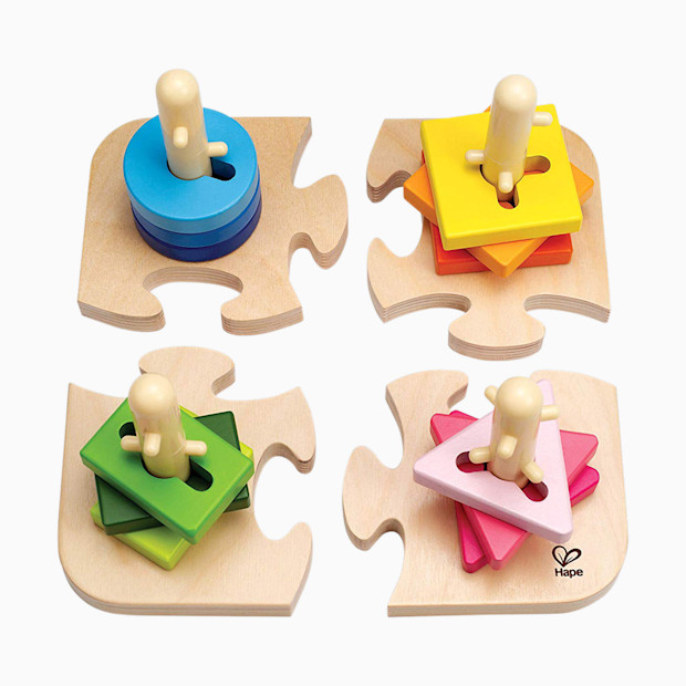 Hape Montessori Peg Puzzle.