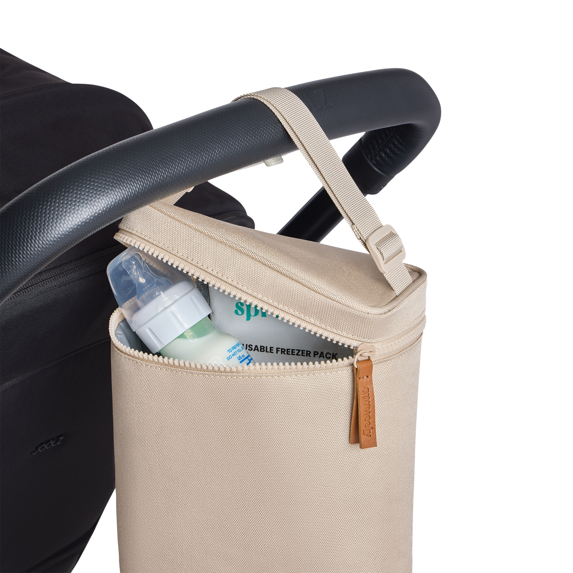 Sprucely Bottle Bag - Oat.