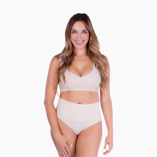 Belly Bandit C-Section Hipster Recovery Brief - Almond, Medium