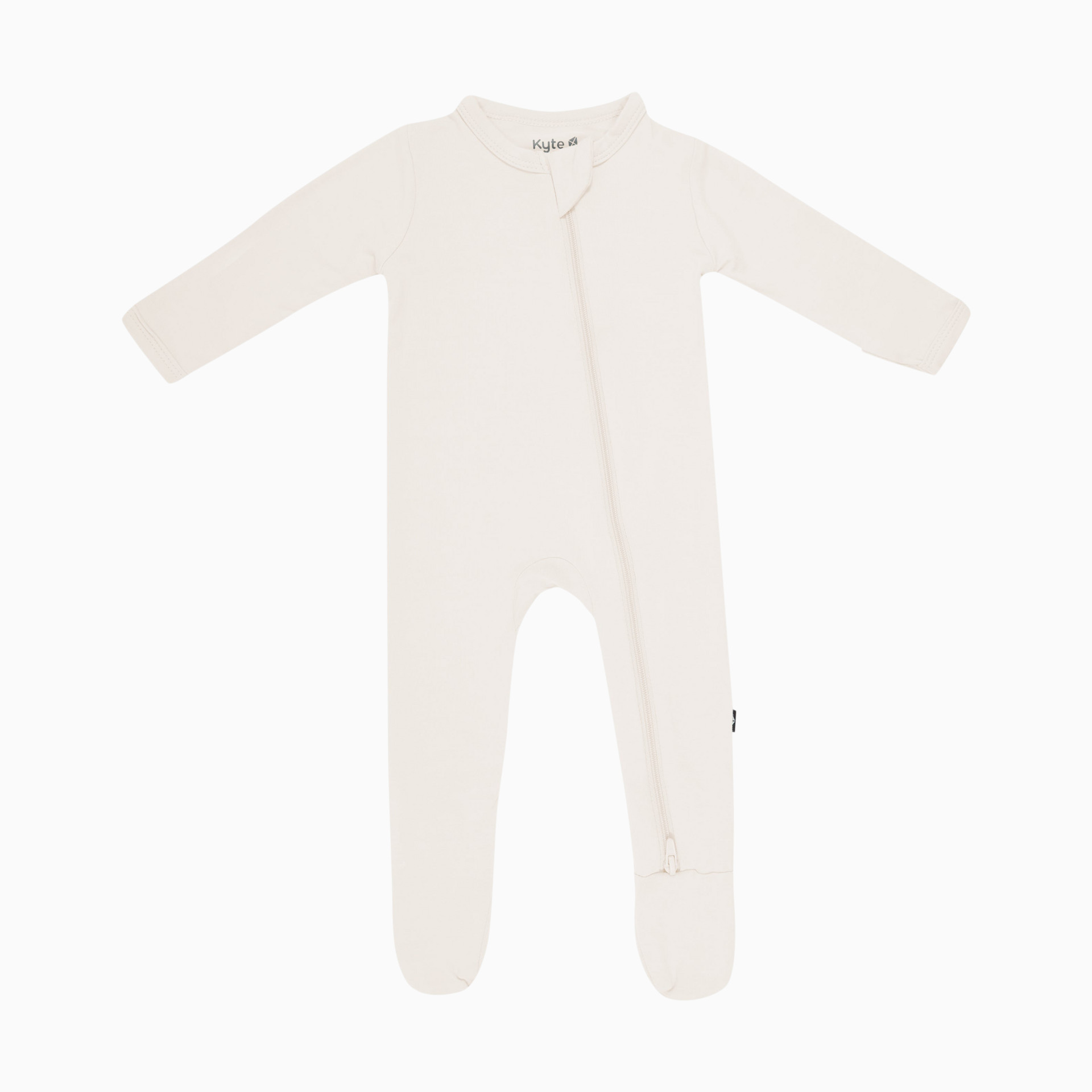 Kyte Baby Zipper Footie - Cloud, Newborn | Babylist Shop