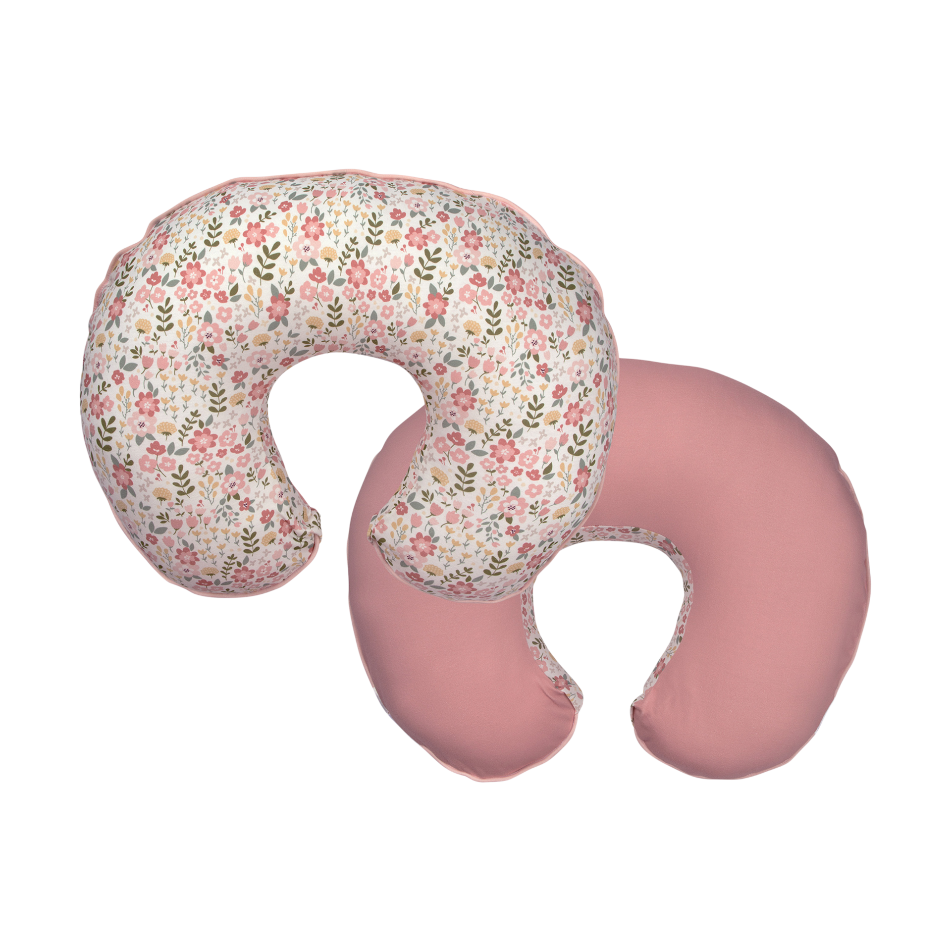 Boppy Organic Original Support Nursing Pillow Blush Cottage