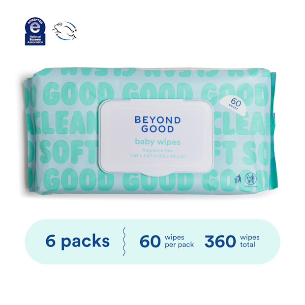 Beyond Good 99% Purified Water Baby Wipes.