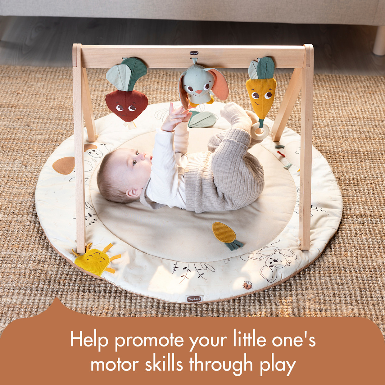 Tiny Love Wooden Gymini - Garden Of Adventure.