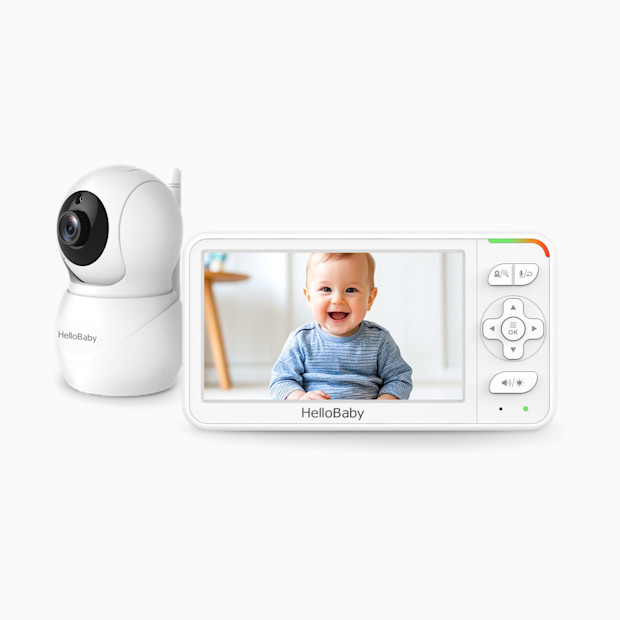 HelloBaby 5.0" IPS Non-WiFi Video Baby Monitor.