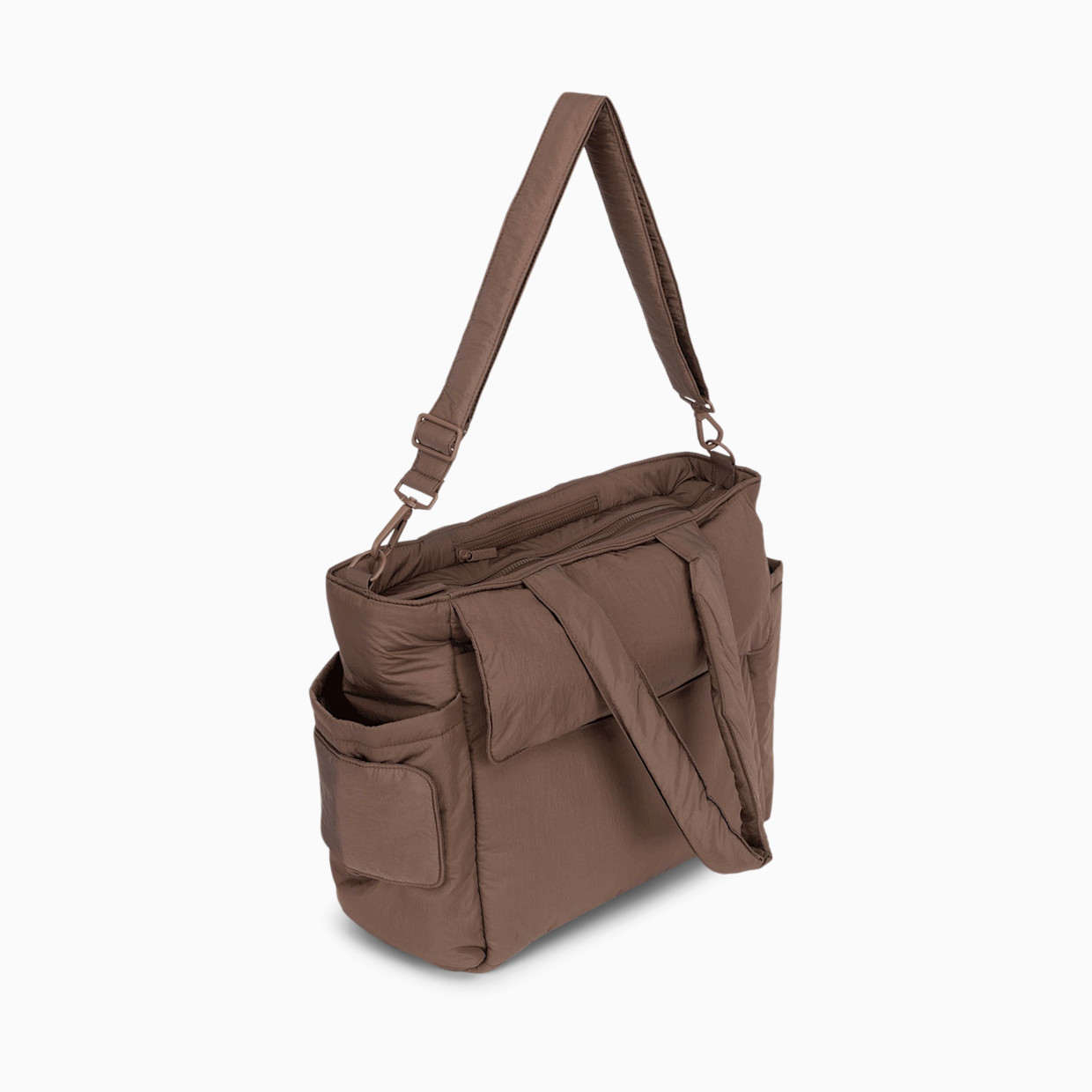 CALPAK Diaper Tote Bag With Laptop Sleeve - Hazelnut.