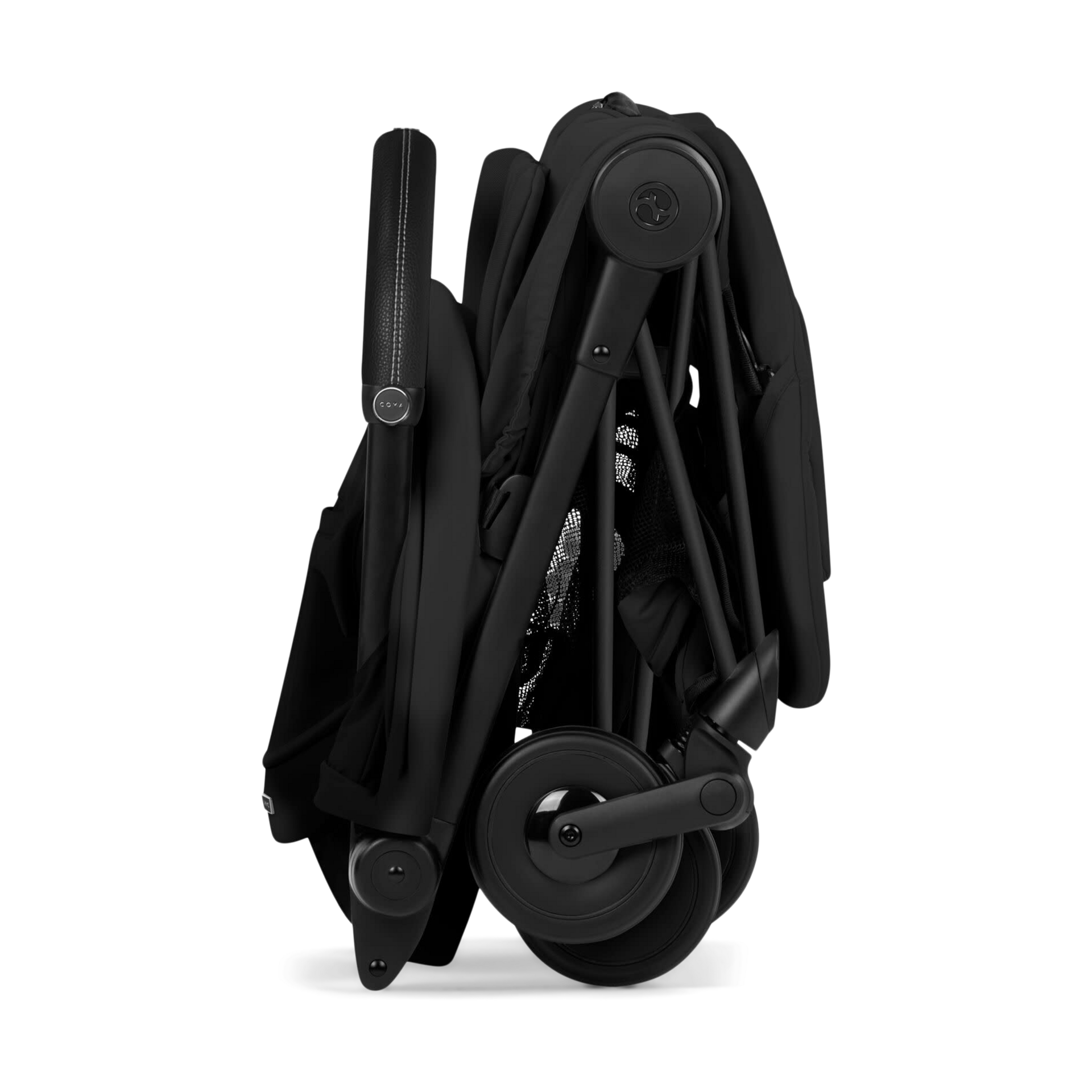 Cybex COYA Stroller - Style Collection - Matte Black Frame/Sepia Black Lux Seat.