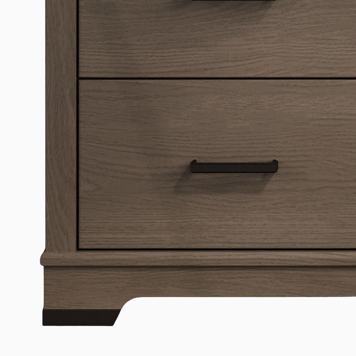 Child Craft Redmond 3-Drawer Dresser - Dapper Grey.