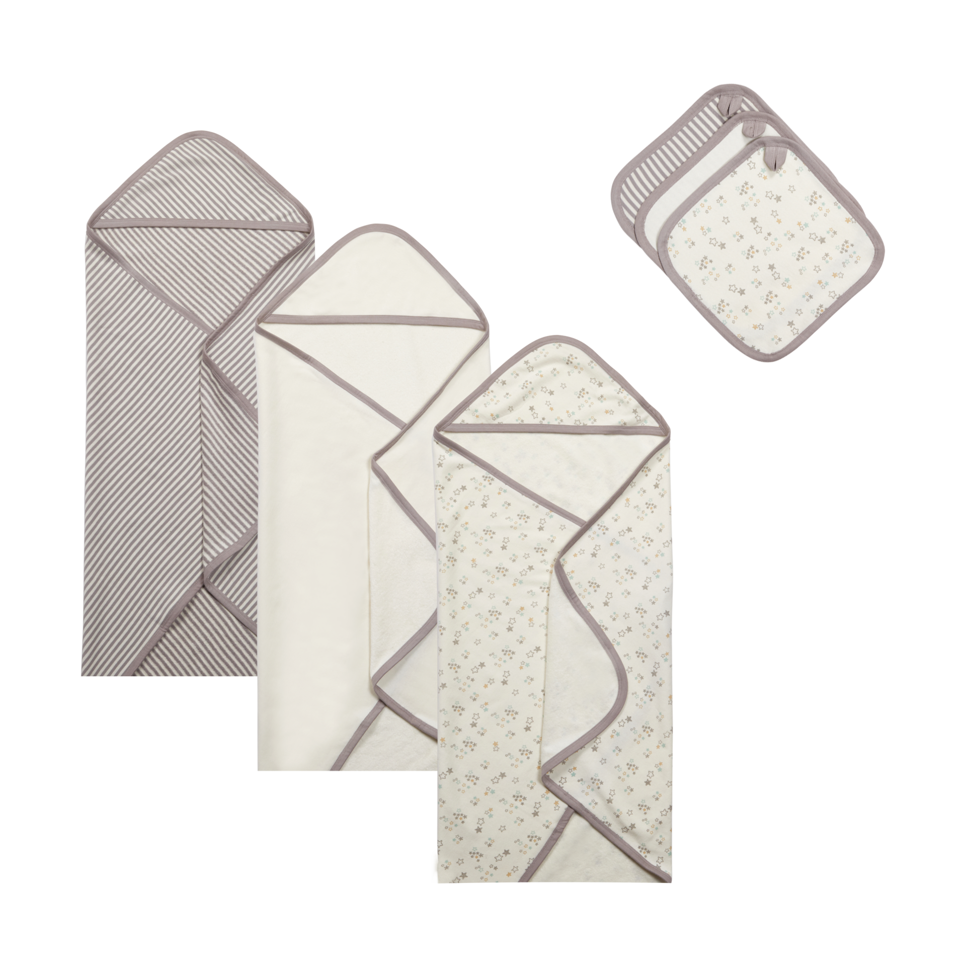  6-Piece Organic Bath Time Set.