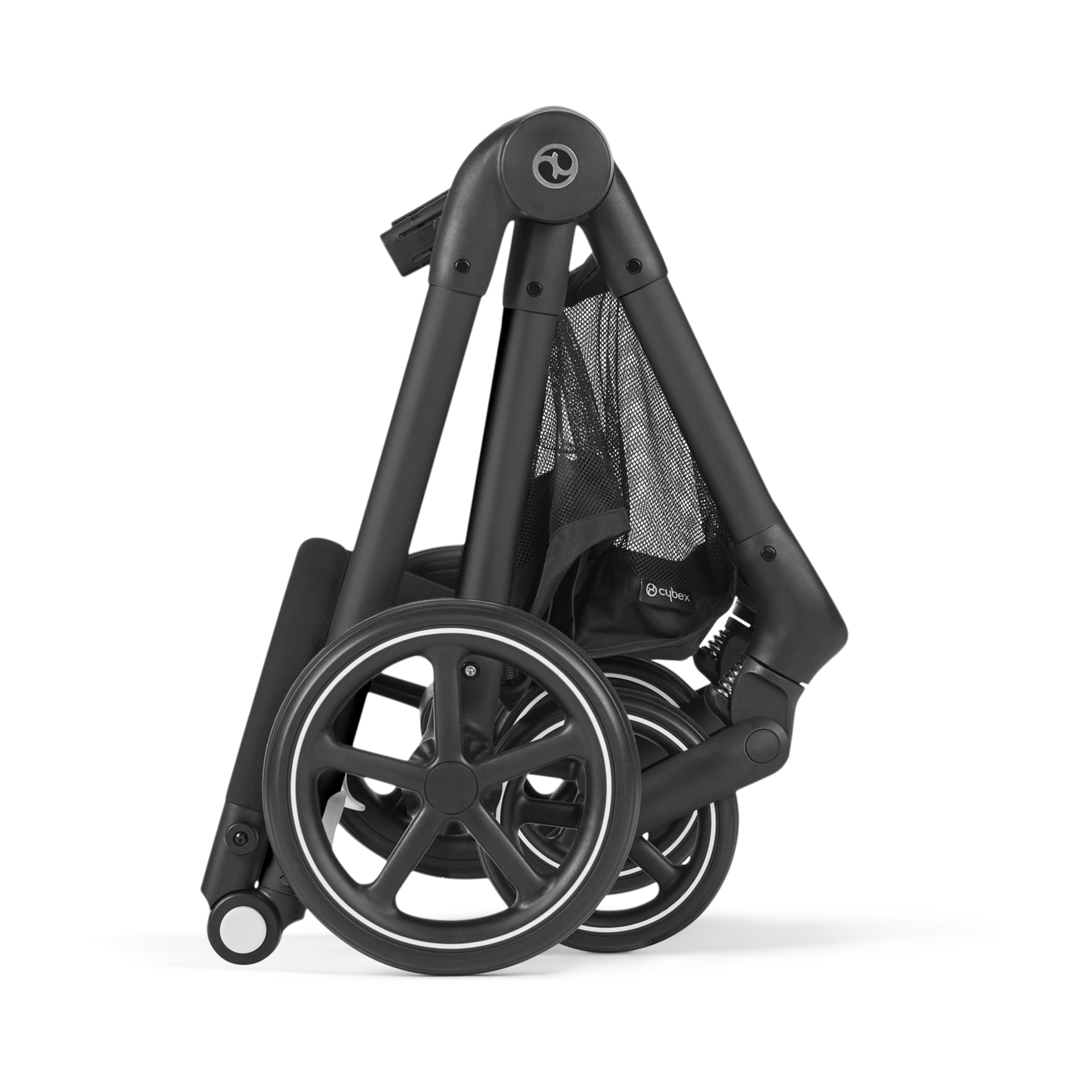 Cybex EOS 5-in-1 Travel System Stroller + Lightweight Aton G Infant Car Seat - Seashell Beige.