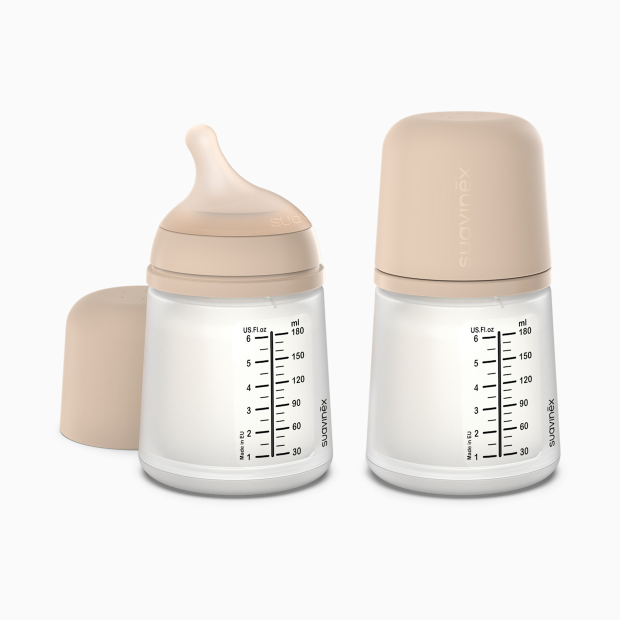 Suavinex Zero Zero Anti-Colic Bottle - Light, 6 Oz, 2.