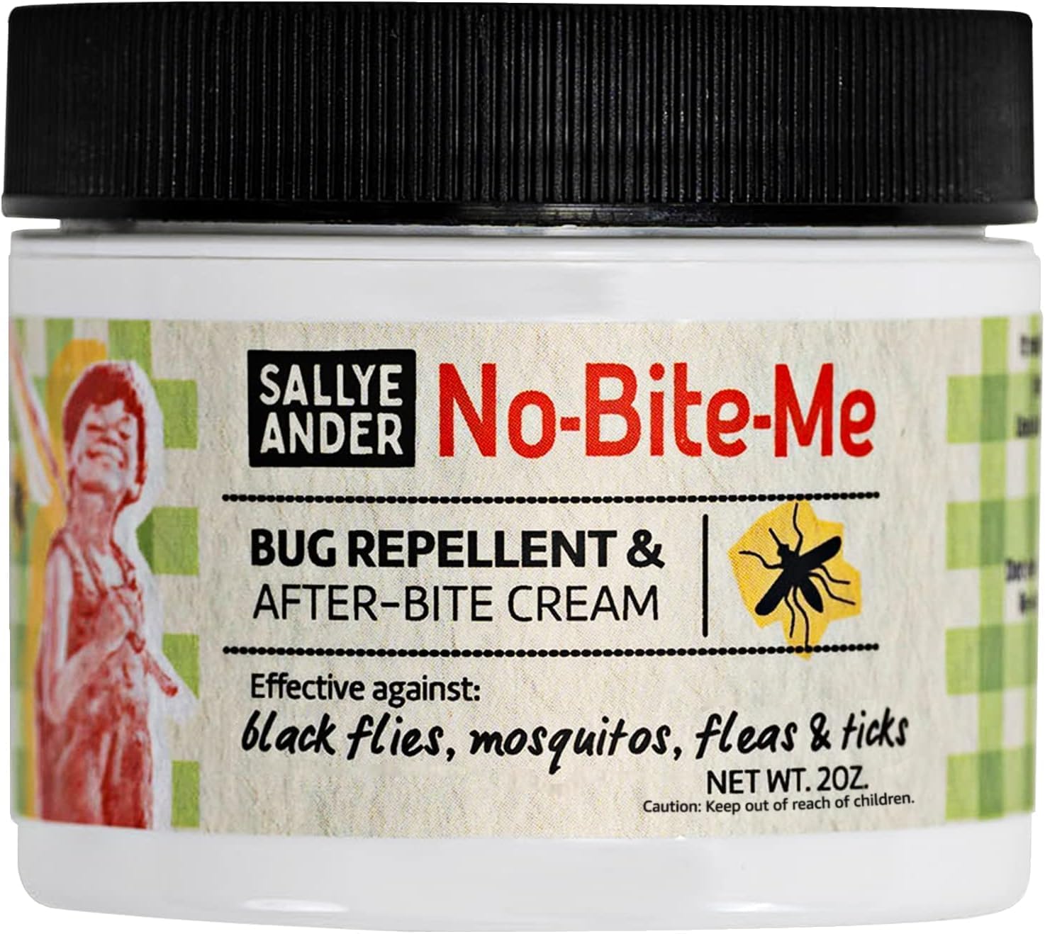 SallyeAnder No-Bite-Me Natural Bug Repellent & Anti Itch Cream