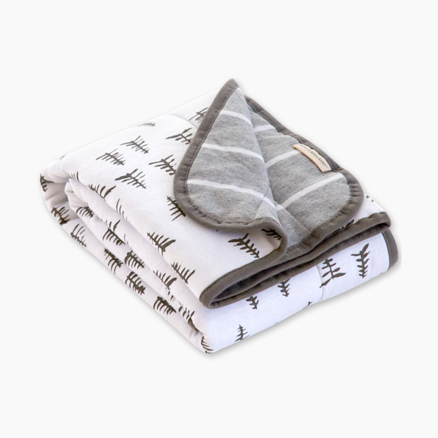 Burt's Bees Baby Reversible Organic Cotton Jersey Knit Blanket - Pine Forest - $23.99.