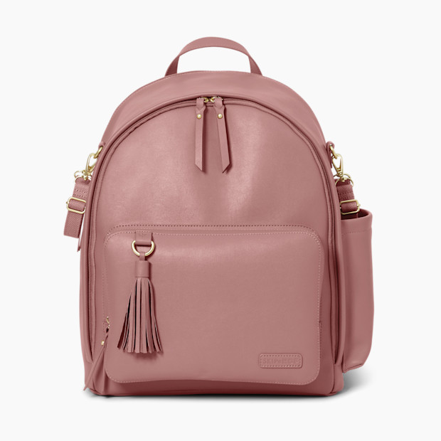 Skip Hop Greenwich Simply Chic Diaper Backpack - Dusty Rose.