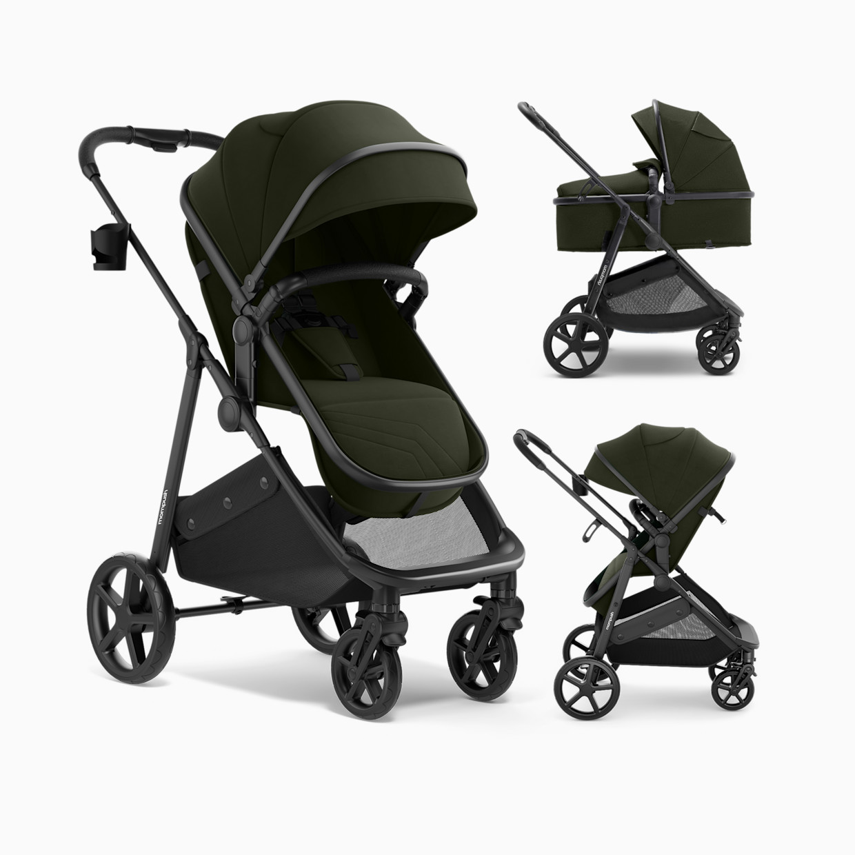 Mompush Wiz Stroller - Forest.
