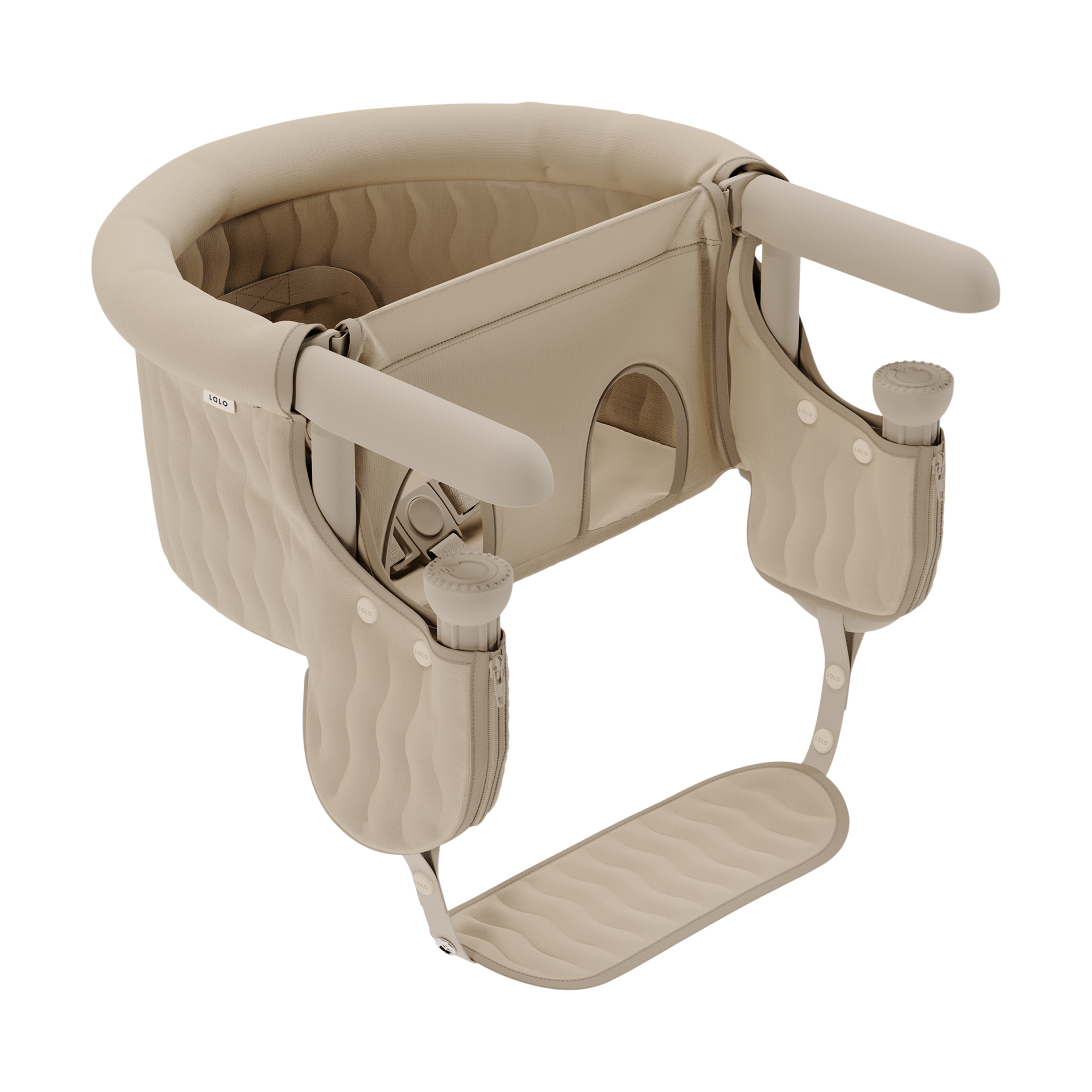 Lalo Hook-On High Chair - Oatmeal.