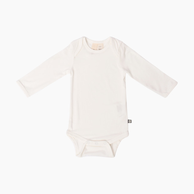 Kyte Baby Long Sleeve Bodysuit - Cloud, 0-3 Months.