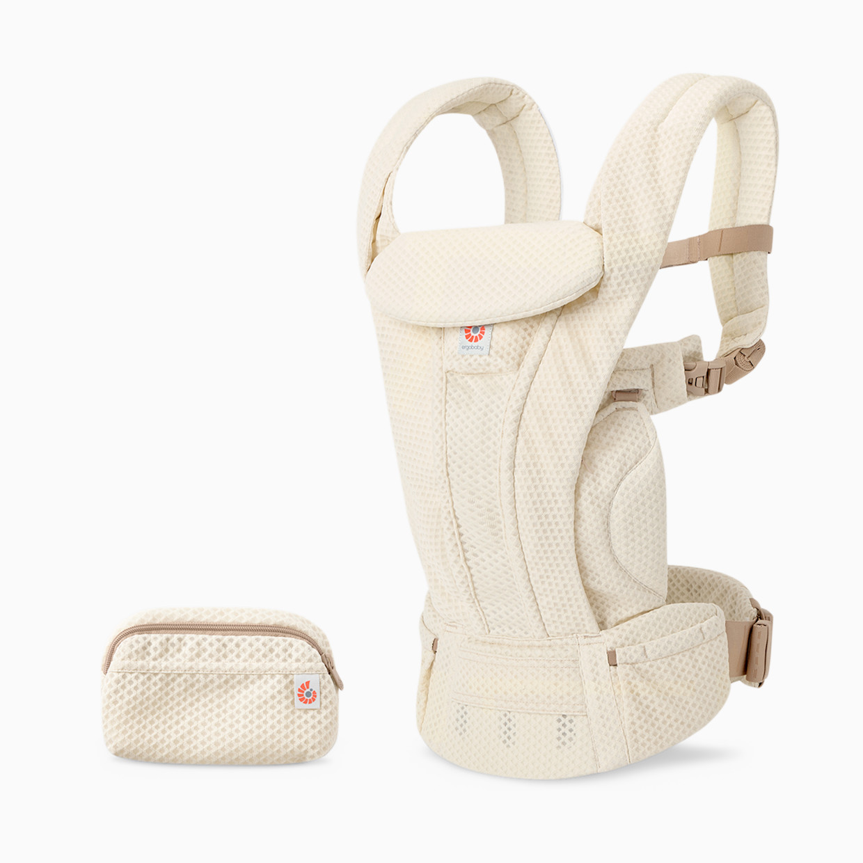 Ergobaby Omni Deluxe Mesh - Luminous Ivory.