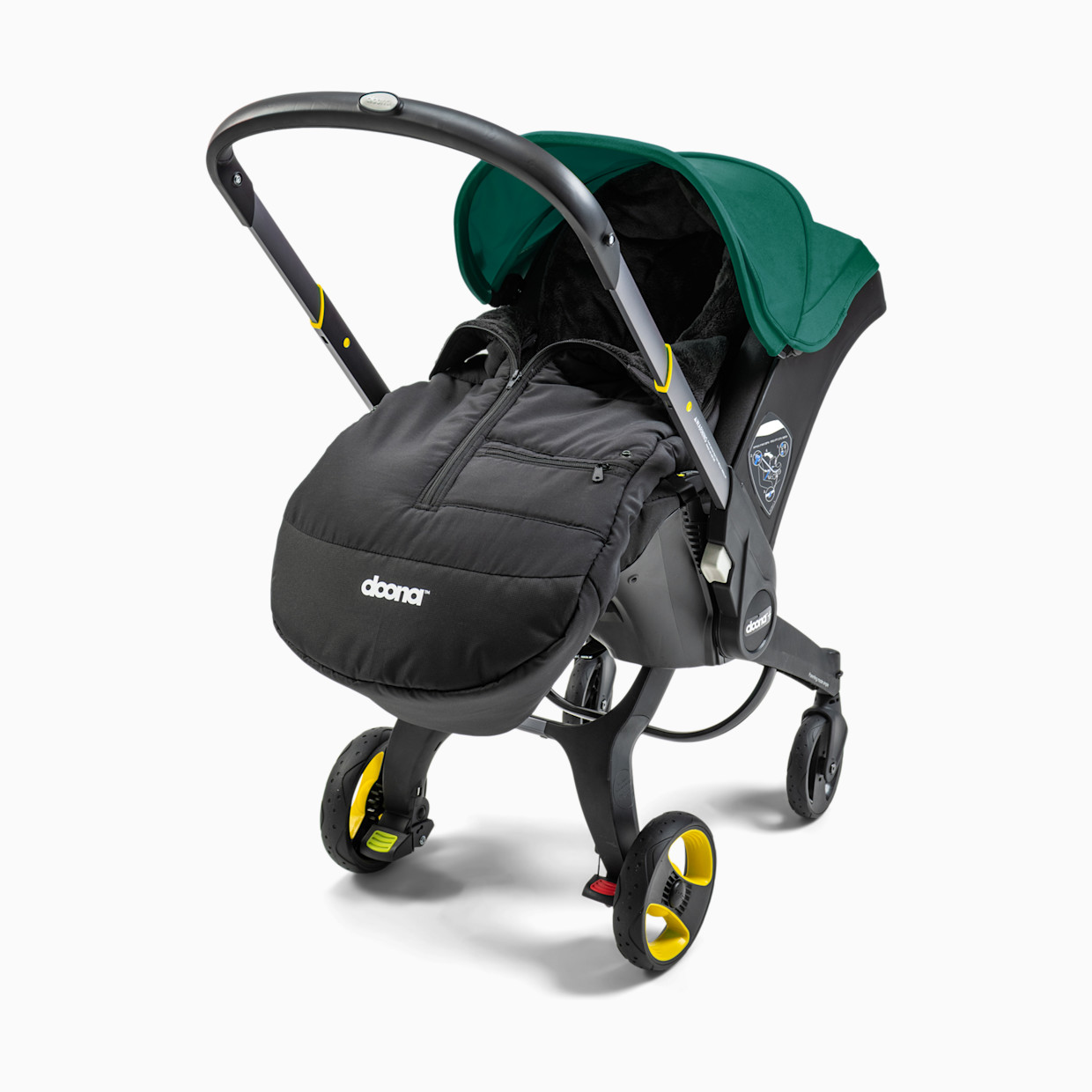 Doona Footmuff for Infant Car Seat & Stroller - Black.