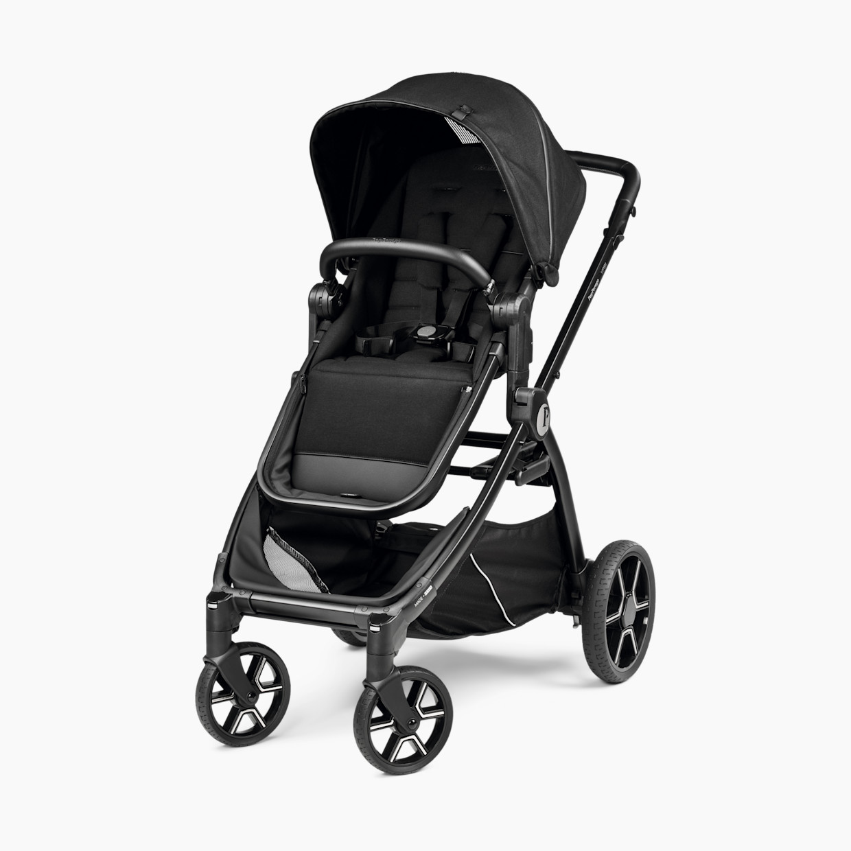 Peg Perego Ypsi Compact Single to Double Stroller True Black