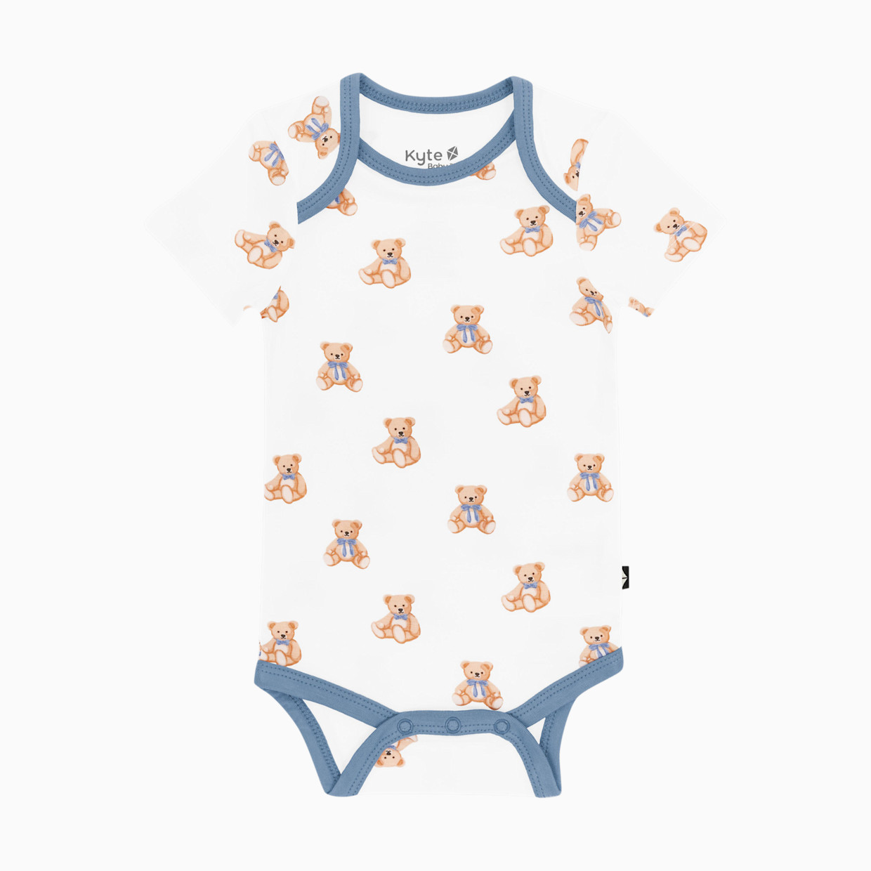 Kyte Baby First Favorites Bodysuit Bundle (3 Pack) - Bear/Oat/Slate, 3-6 M.