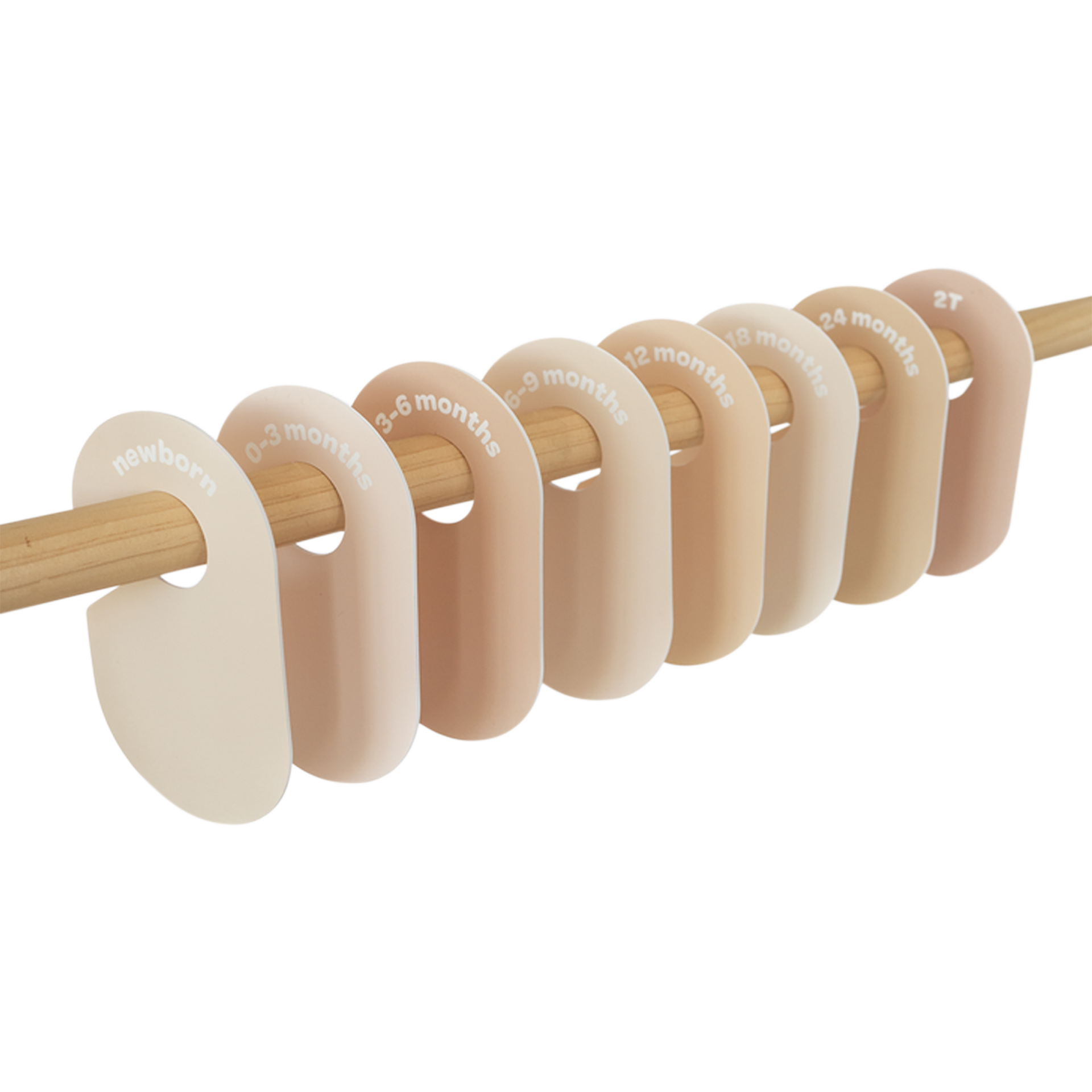 3 Sprouts Closet Dividers - Neutral.