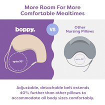 Boopy Boppy Uplift Nursing Pillow - Colorful Forest Animals | Babylist Shop
