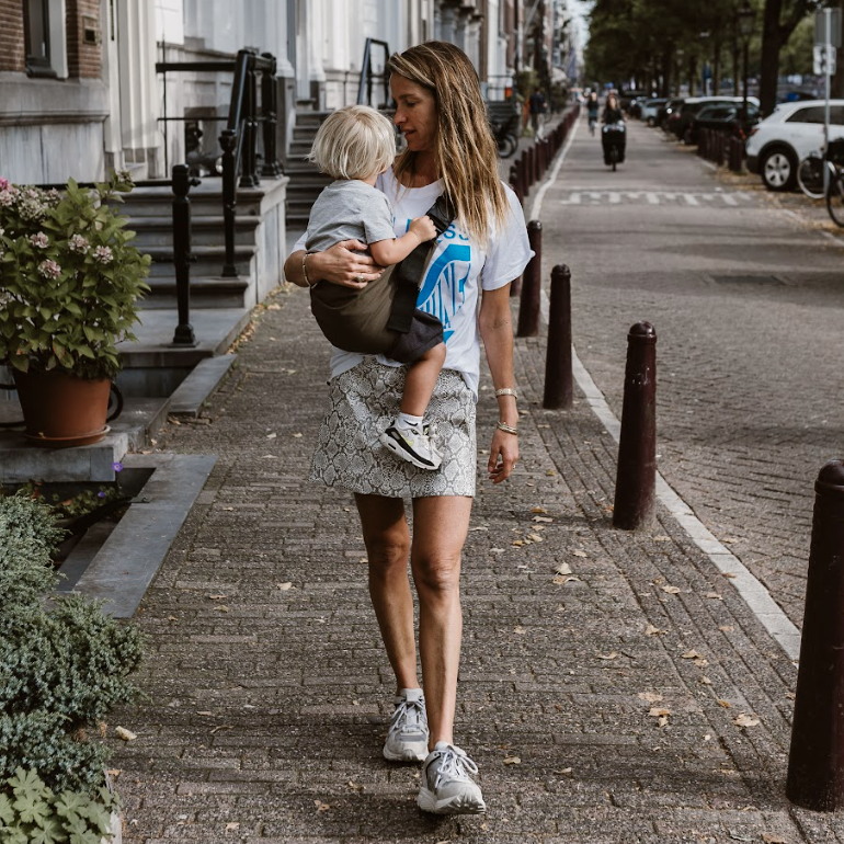 Wildride Toddler Carrier - Coffee Brown.