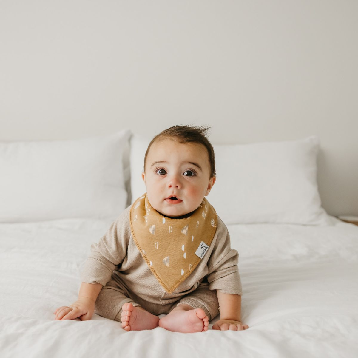 Copper Pearl Printed Bandana Bib Set (4-Pack) - Atlas.