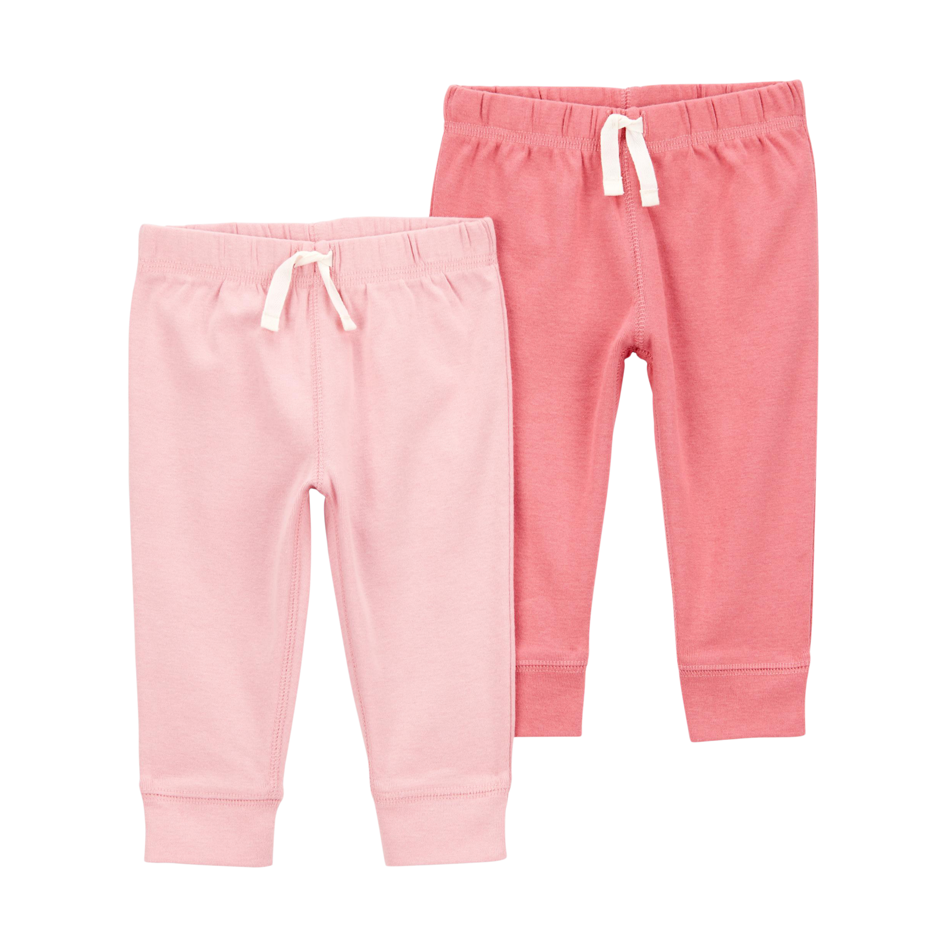 Carter's 2-Pack Pull-On Pants - Pink, 3 M.